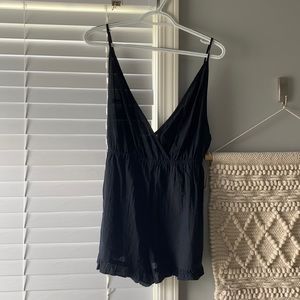 black roxy romper